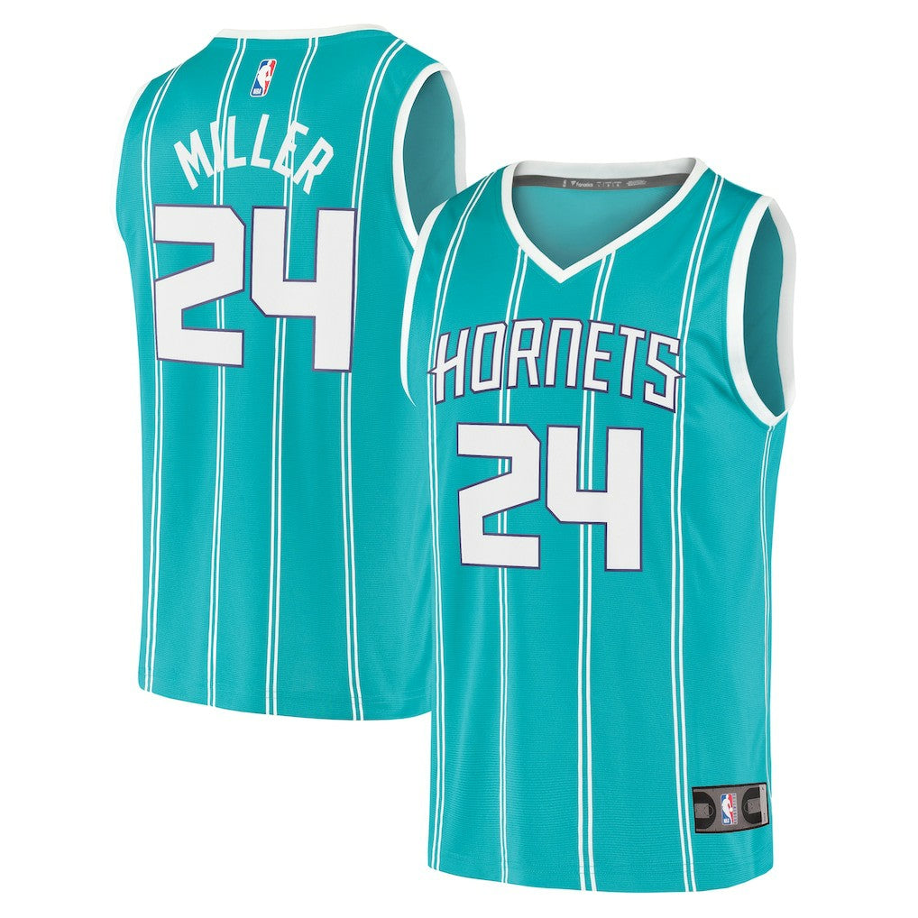 Brandon Miller Charlotte Hornets Fast Break Replica Jersey - Icon Edition - Teal shop