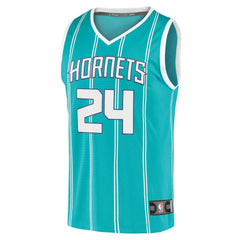Brandon Miller Charlotte Hornets Fast Break Replica Jersey - Icon Edition - Teal shop
