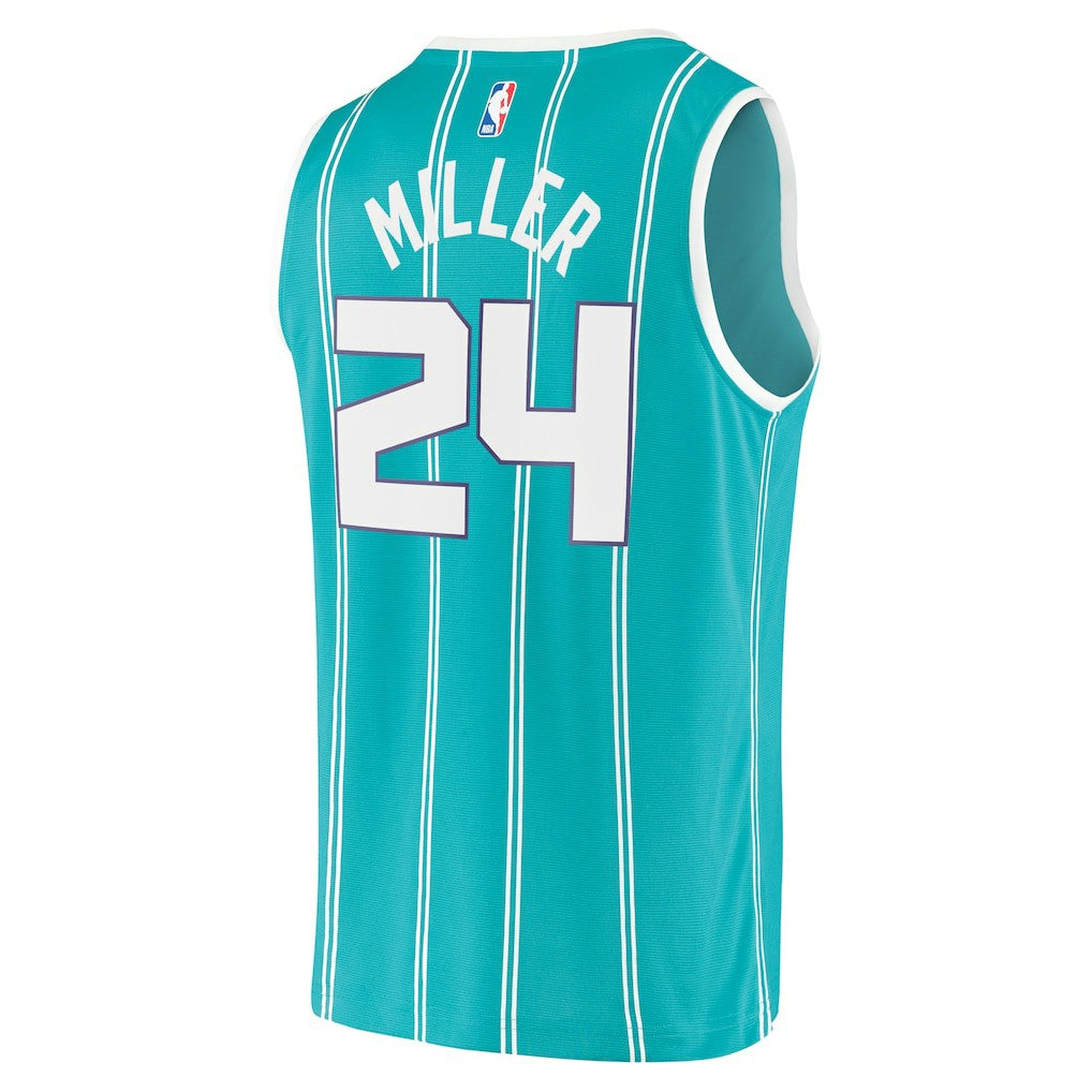 Brandon Miller Charlotte Hornets Fast Break Replica Jersey - Icon Edition - Teal shop