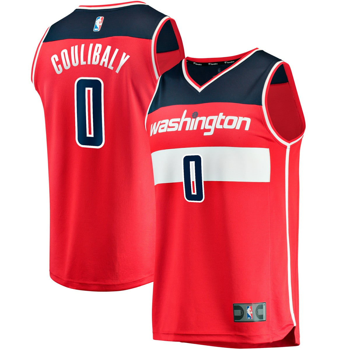 Washington Wizards Fast Break Replica Jersey - Icon Edition - Red outlet