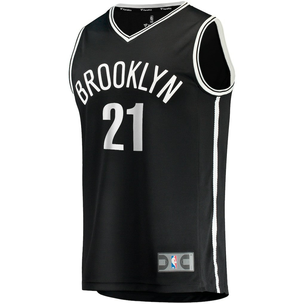 Noah Clowney Brooklyn Nets Fast Break Replica Jersey - Icon Edition - Black outlet