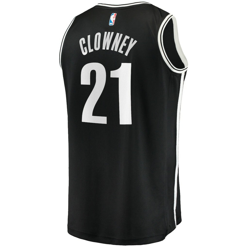 Noah Clowney Brooklyn Nets Fast Break Replica Jersey - Icon Edition - Black outlet