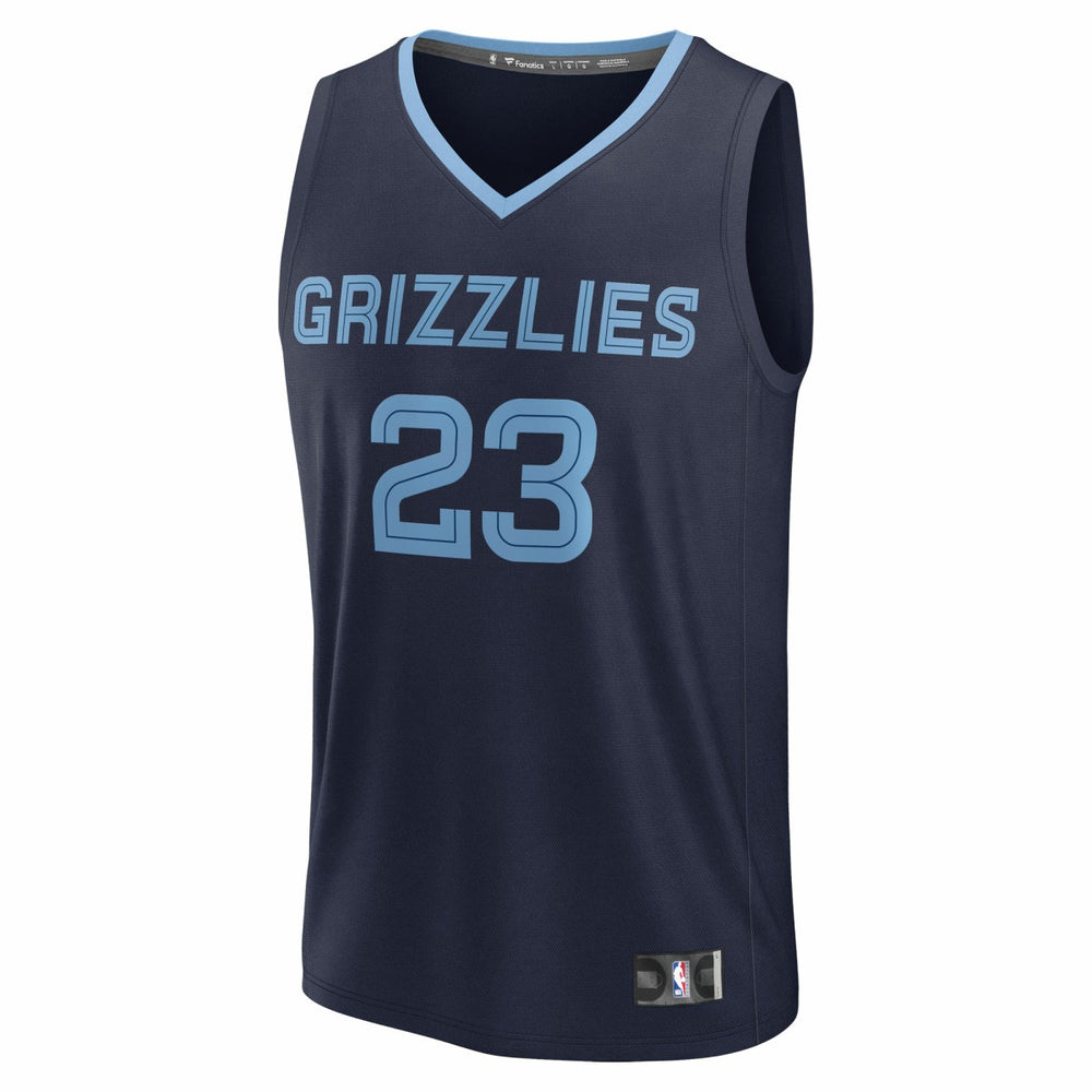 Cedric Coward Memphis Grizzlies 2025 NBA Draft First Round Pick Fast Break Replica Jersey - Icon Edition - Navy cheap