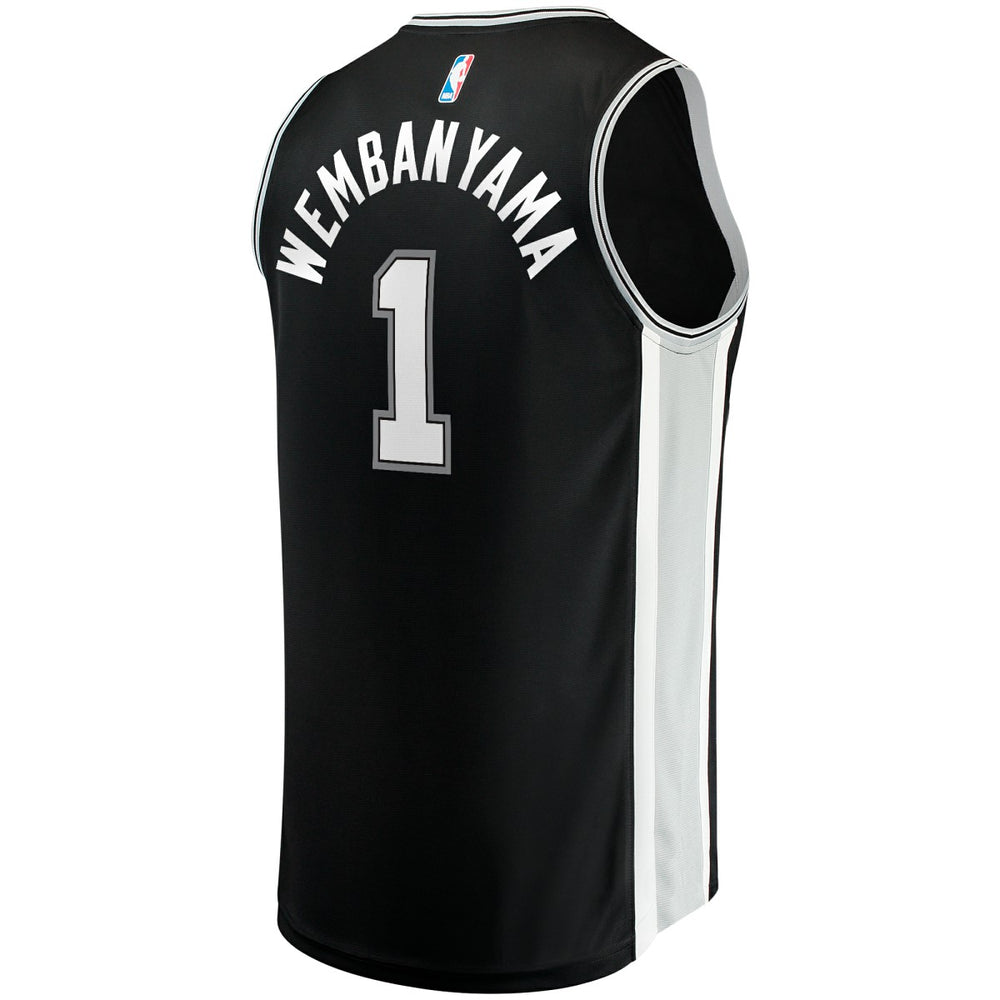 Victor Wembanyama San Antonio Spurs Youth Fast Break Replica Jersey - Icon Edition - Black shop