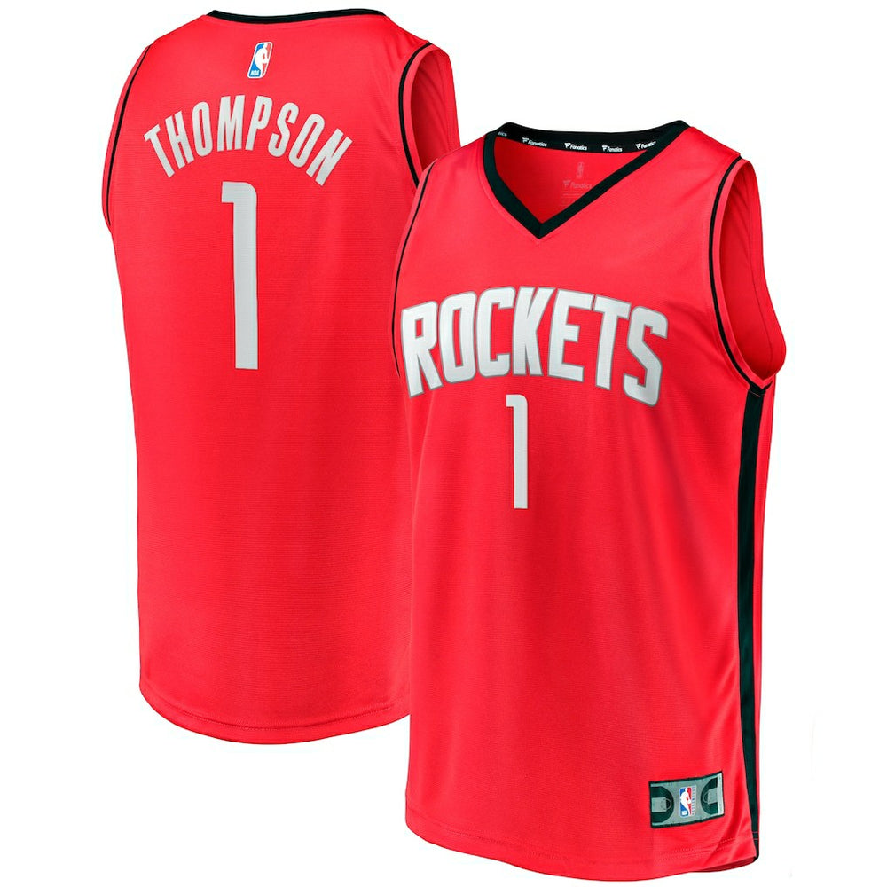 Amen Thompson Houston Rockets Youth Fast Break Replica Jersey - Icon Edition - Red shop