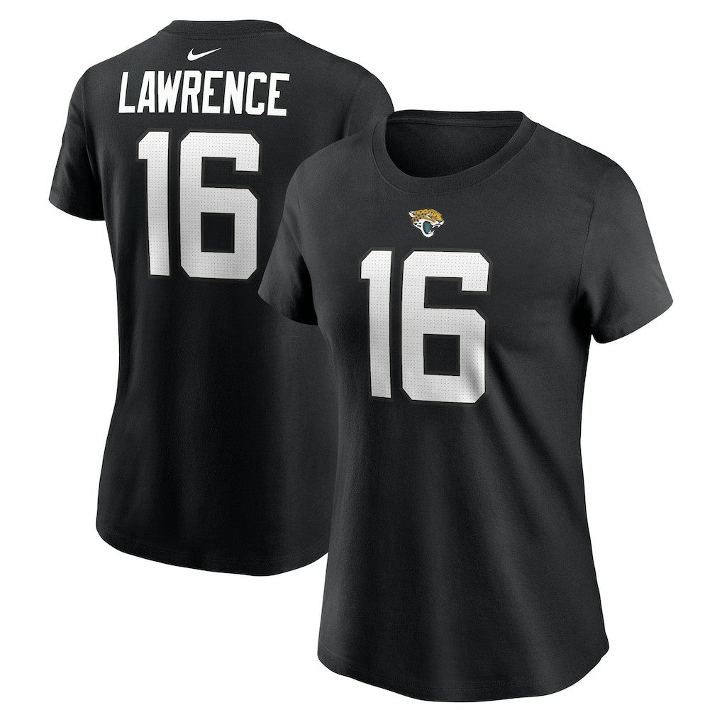 Trevor Lawrence Jacksonville Jaguars Women's Player Name & Number T-Shirt - Black outlet