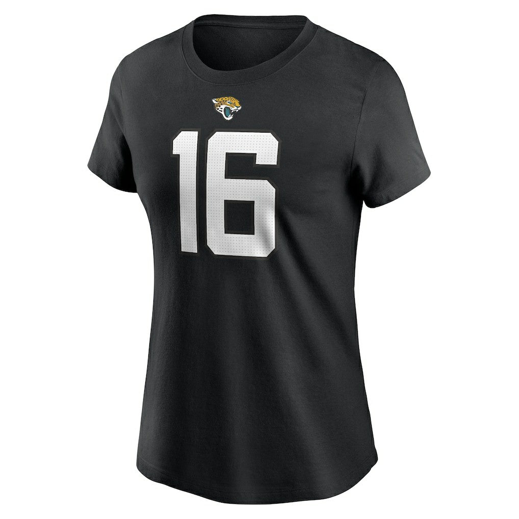 Trevor Lawrence Jacksonville Jaguars Women's Player Name & Number T-Shirt - Black outlet