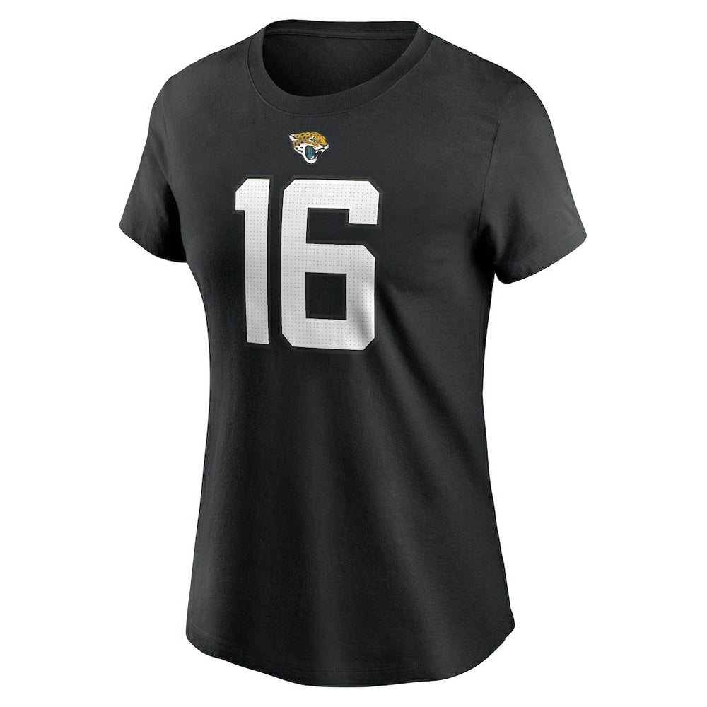 Trevor Lawrence Jacksonville Jaguars Women's Player Name & Number T-Shirt - Black outlet