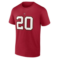 Ronde Barber Tampa Bay Buccaneers Retired Player Icon Name & Number T-Shirt - Red for sale