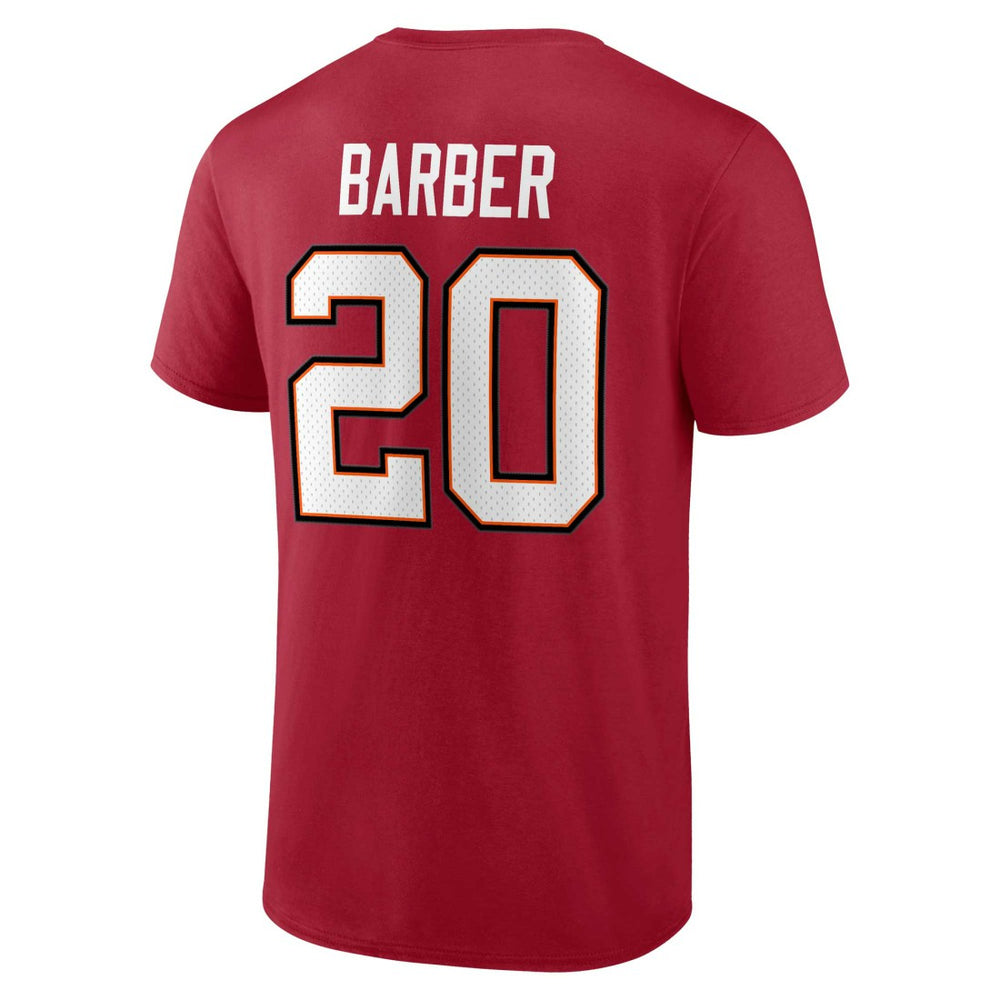 Ronde Barber Tampa Bay Buccaneers Retired Player Icon Name & Number T-Shirt - Red for sale