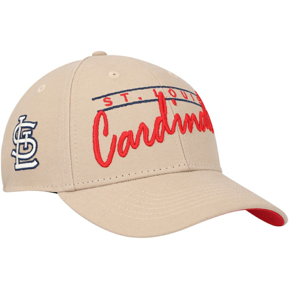 St. Louis Cardinals Atwood MVP Adjustable Hat Khaki