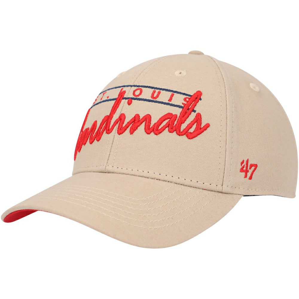 St. Louis Cardinals Atwood MVP Adjustable Hat Khaki