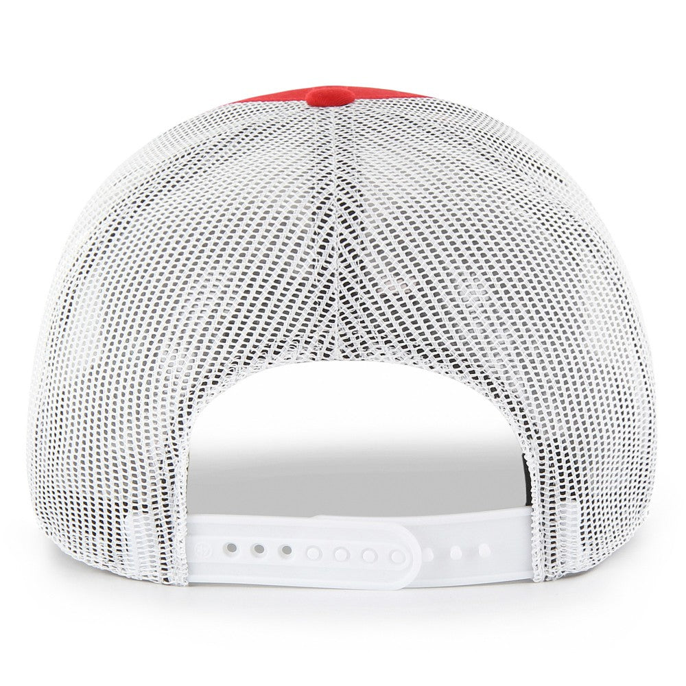 Los Angeles Angels Drifter Trucker Adjustable Hat Red