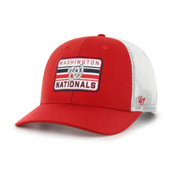 Washington Nationals Drifter Trucker Adjustable Hat Red