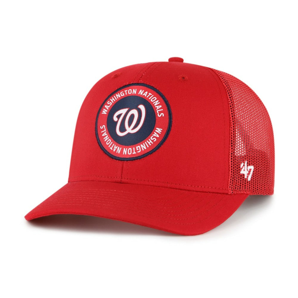 Washington Nationals Unveil Trucker Adjustable Hat Red
