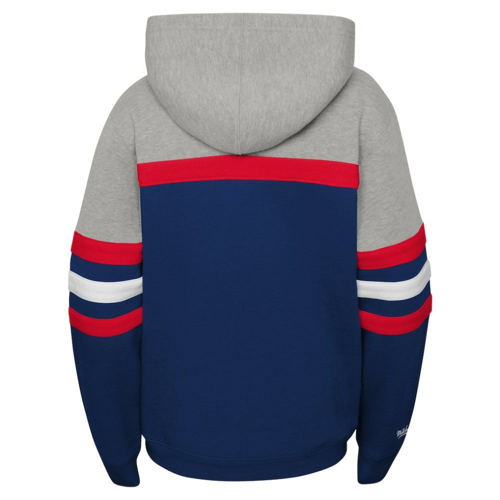 Washington Capitals Mitchell & Ness Youth Head Coach Pullover Hoodie - Gray Hoodies