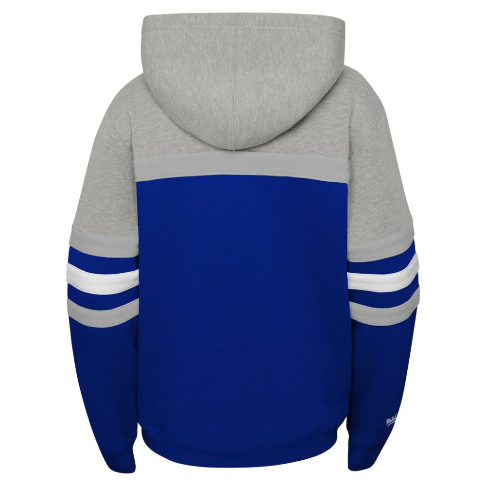 Tampa Bay Lightning Mitchell & Ness Youth Head Coach Pullover Hoodie - Gray Hoodies