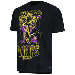 Los Angeles Lakers The Wild Collective Unisex Tour Band T-Shirt - Black sale