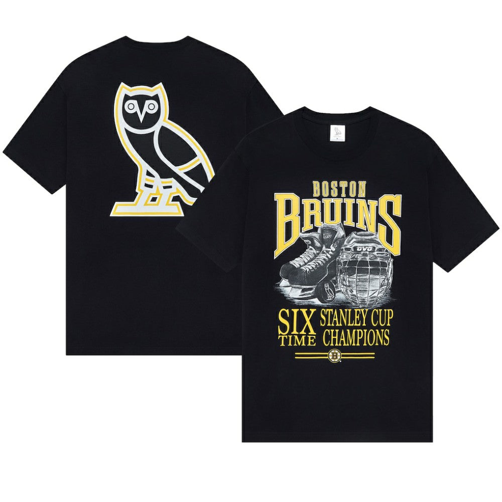 Boston Bruins OVO x NHL Graphic T-Shirt - Black T-shirts
