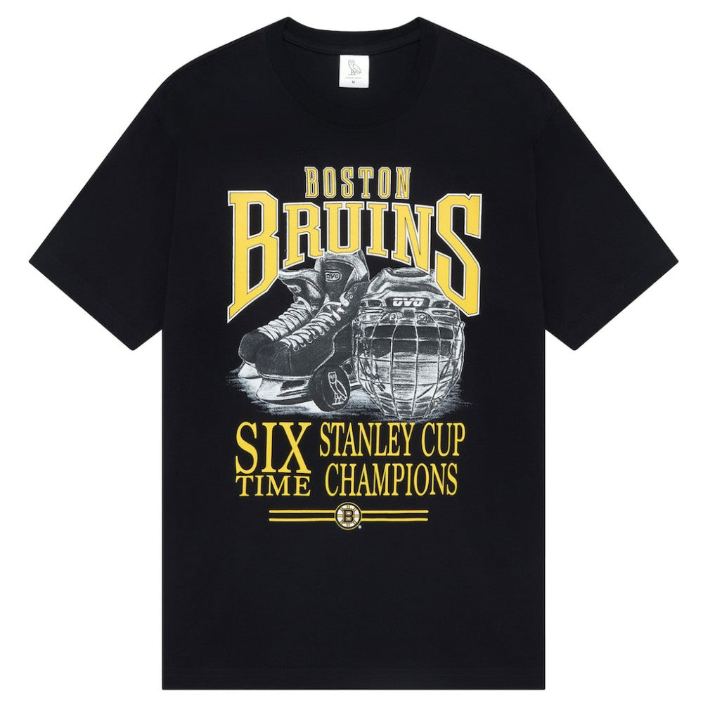 Boston Bruins OVO x NHL Graphic T-Shirt - Black T-shirts