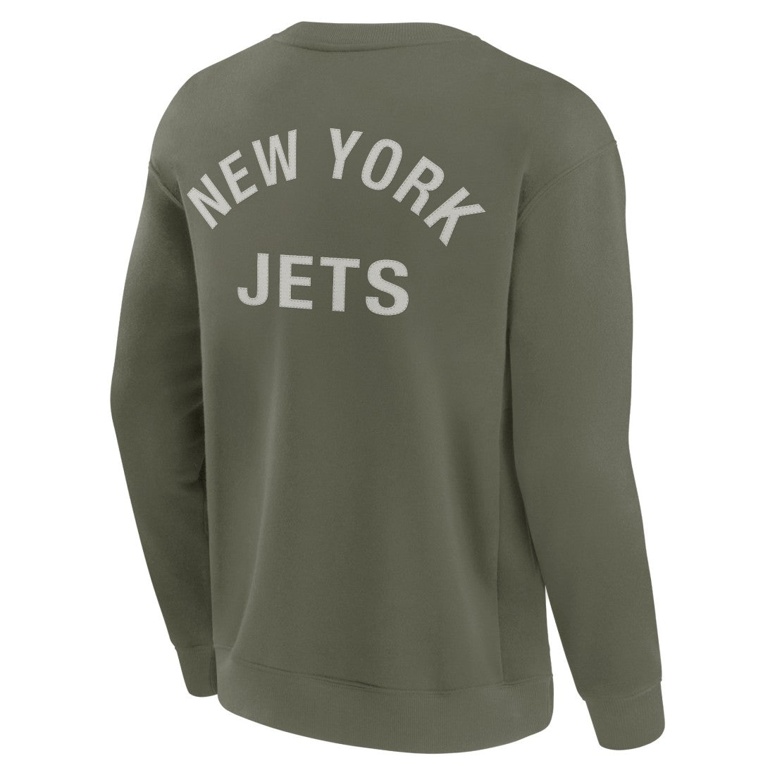 New York Jets Unisex Elements Super Soft Pullover Sweatshirt - Olive for sale