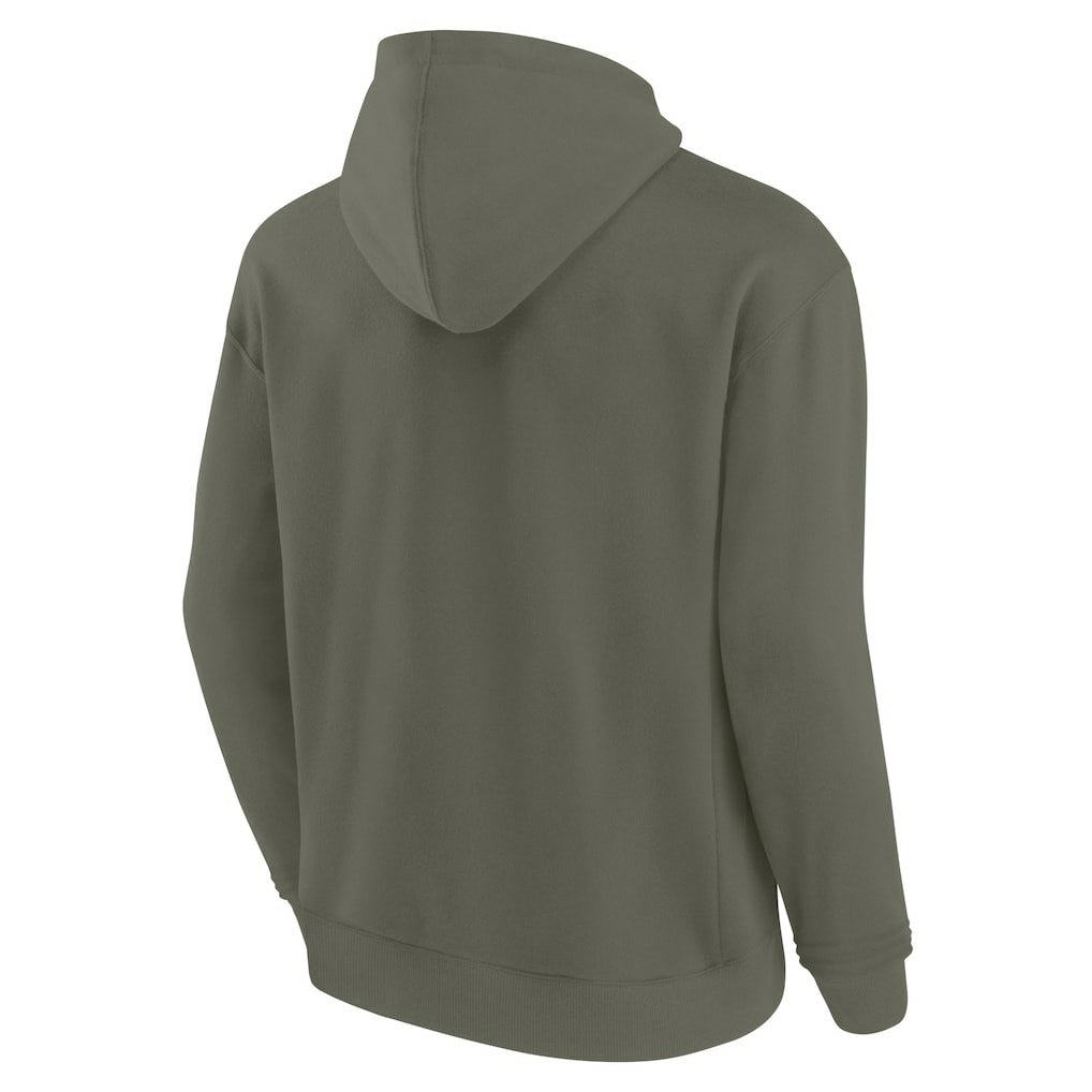 Cincinnati Bengals Unisex Elements Super Soft Fleece Pullover Hoodie - Olive sale