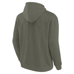 Cincinnati Bengals Unisex Elements Super Soft Fleece Pullover Hoodie - Olive sale