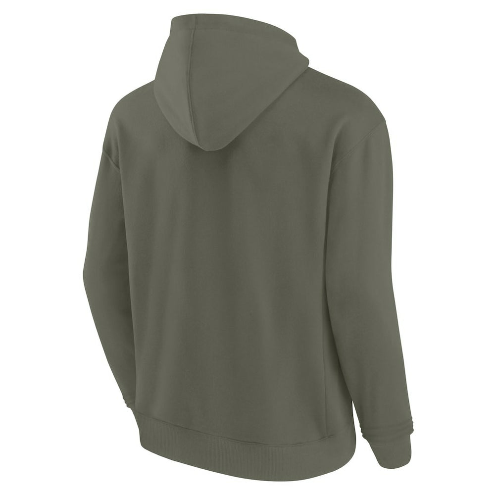 Las Vegas Raiders Unisex Elements Super Soft Fleece Pullover Hoodie - Olive cheap