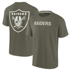 Las Vegas Raiders Unisex Elements Super Soft Short Sleeve T-Shirt - Olive online