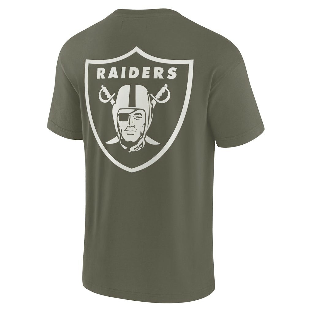 Las Vegas Raiders Unisex Elements Super Soft Short Sleeve T-Shirt - Olive online