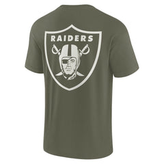 Las Vegas Raiders Unisex Elements Super Soft Short Sleeve T-Shirt - Olive online