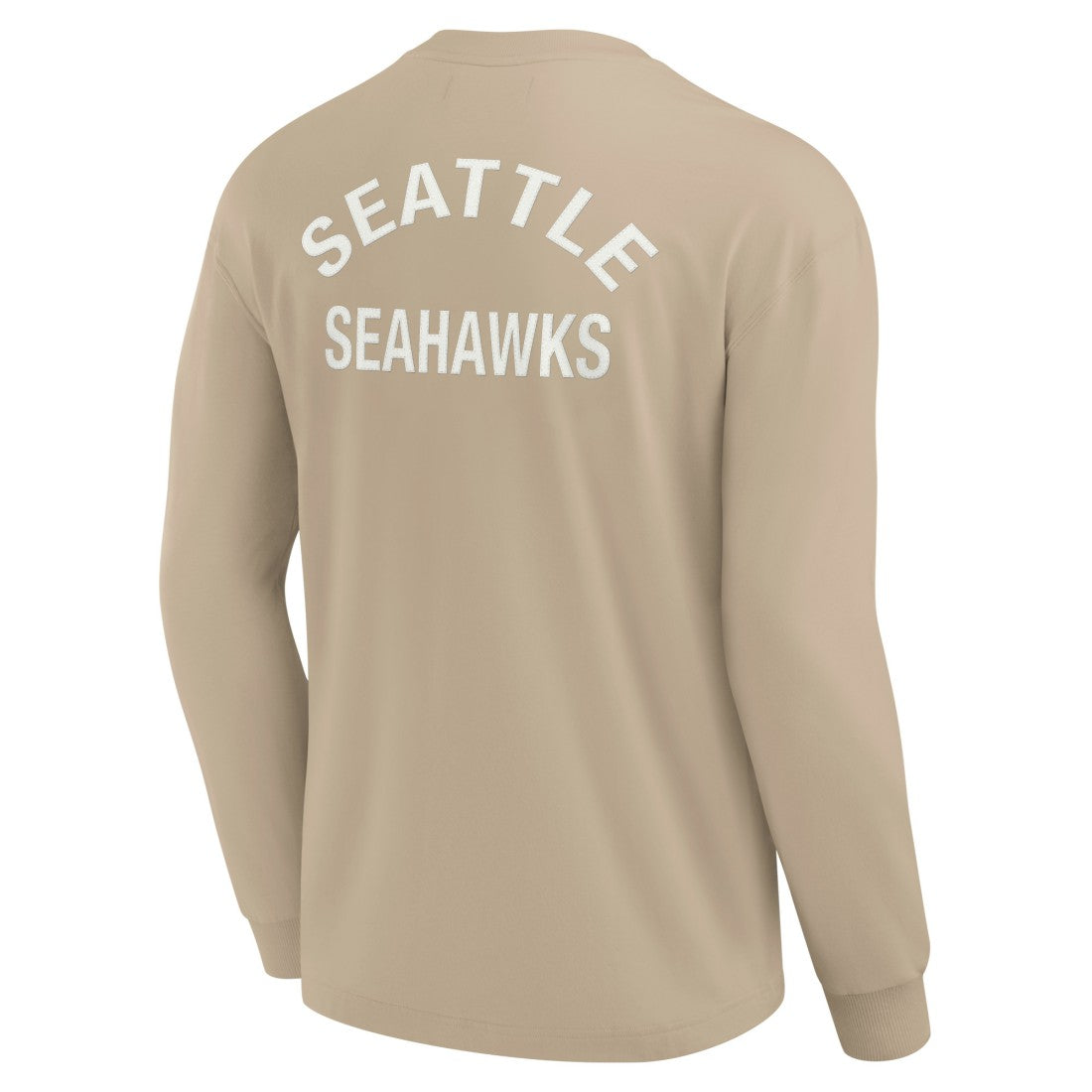 Seattle Seahawks Unisex Elements Super Soft Long Sleeve T-Shirt - Khaki outlet