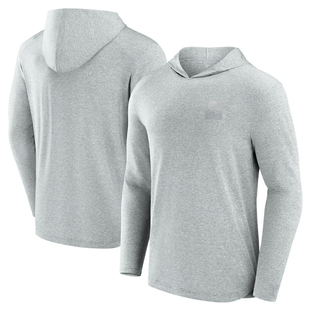 Cleveland Browns Front Office Tech Lightweight Hoodie T-Shirt - Gray cheap