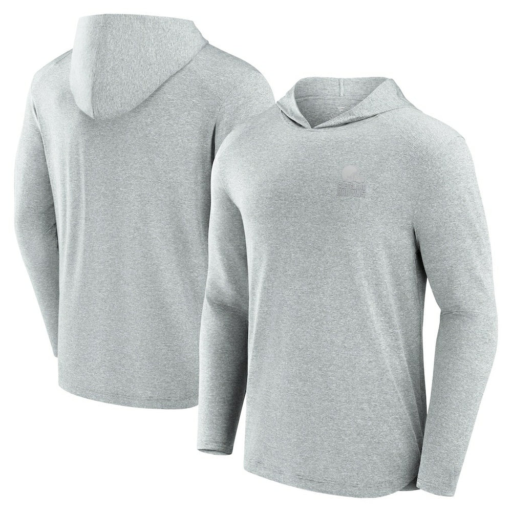 Cleveland Browns Front Office Tech Lightweight Hoodie T-Shirt - Gray cheap