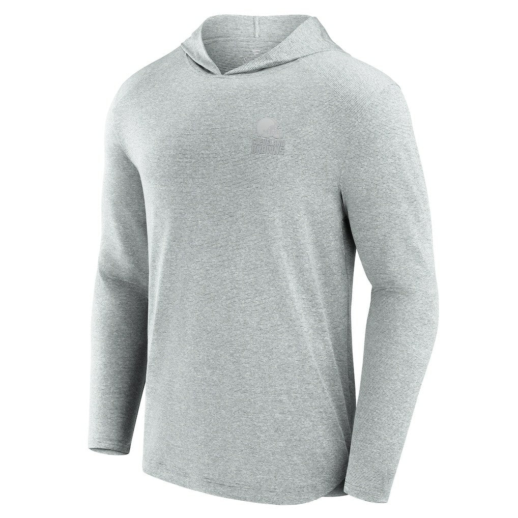 Cleveland Browns Front Office Tech Lightweight Hoodie T-Shirt - Gray cheap