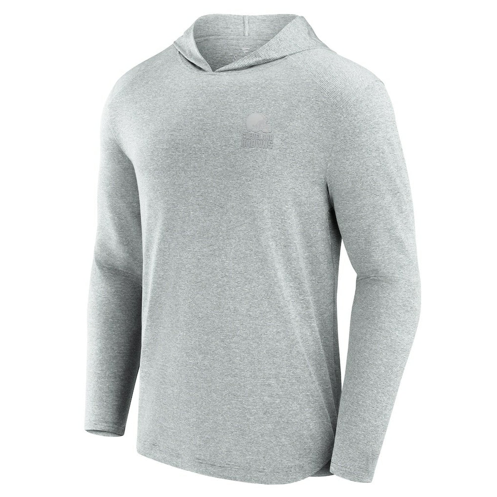 Cleveland Browns Front Office Tech Lightweight Hoodie T-Shirt - Gray cheap