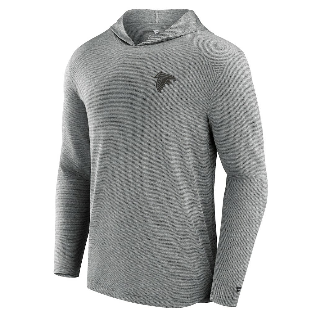Atlanta Falcons Front Office Tech Lightweight Hoodie T-Shirt - Black cheap