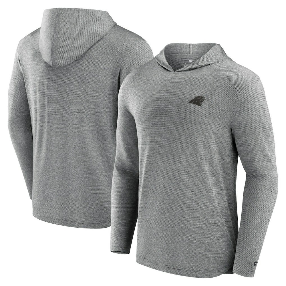 Carolina Panthers Front Office Tech Lightweight Hoodie T-Shirt - Black for sale