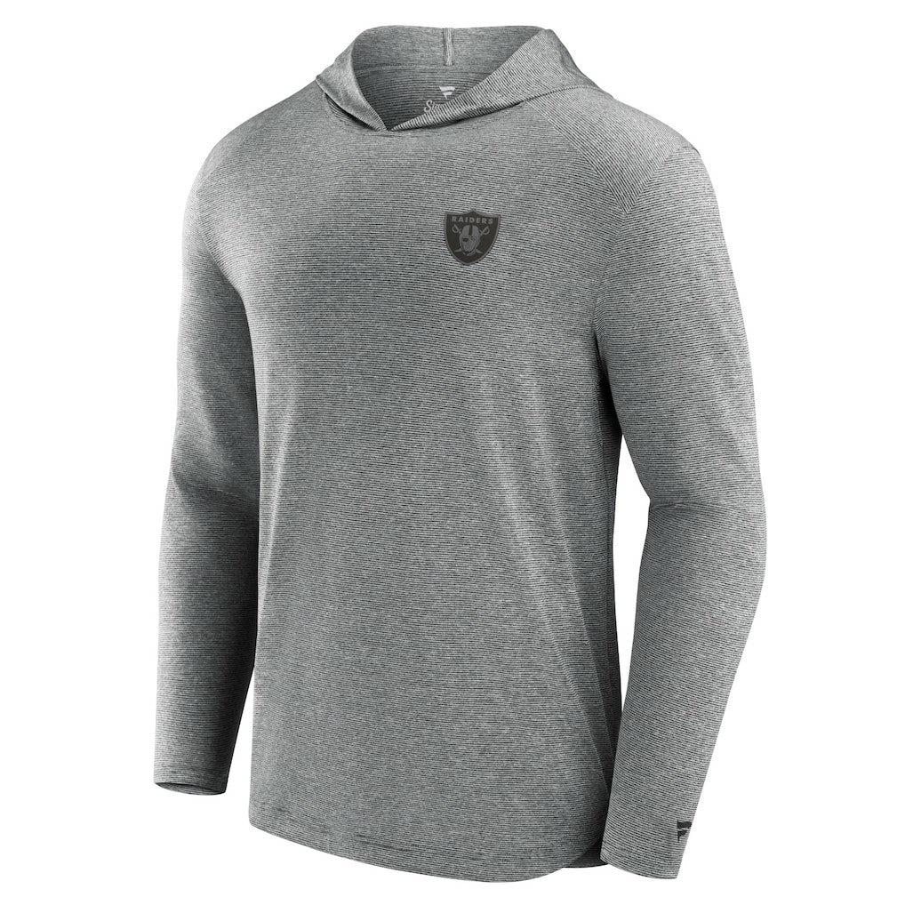 Las Vegas Raiders Front Office Tech Lightweight Hoodie T-Shirt - Black discount