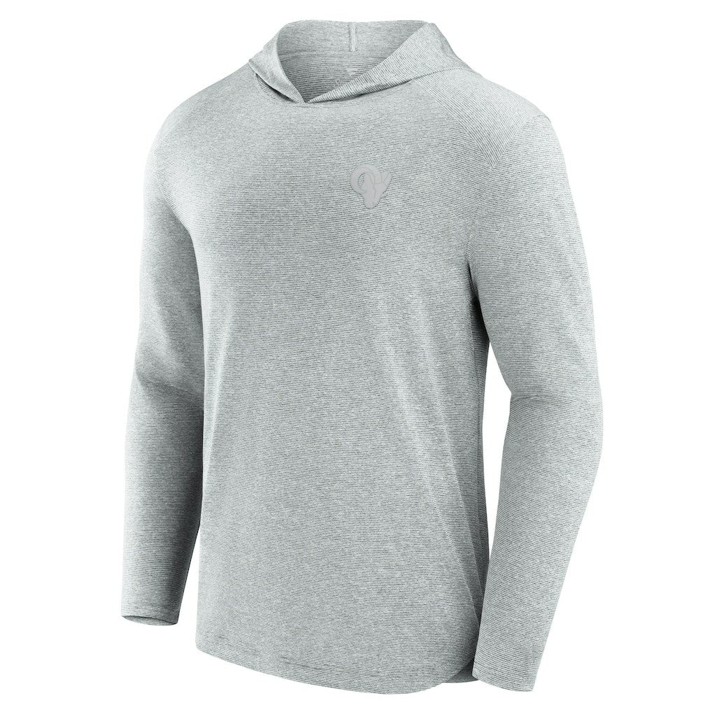 Los Angeles Rams Front Office Tech Lightweight Hoodie T-Shirt - Gray cheap