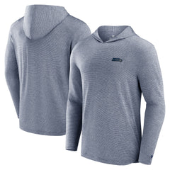 Seattle Seahawks Front Office Tech Lightweight Hoodie T-Shirt - Navy on sale