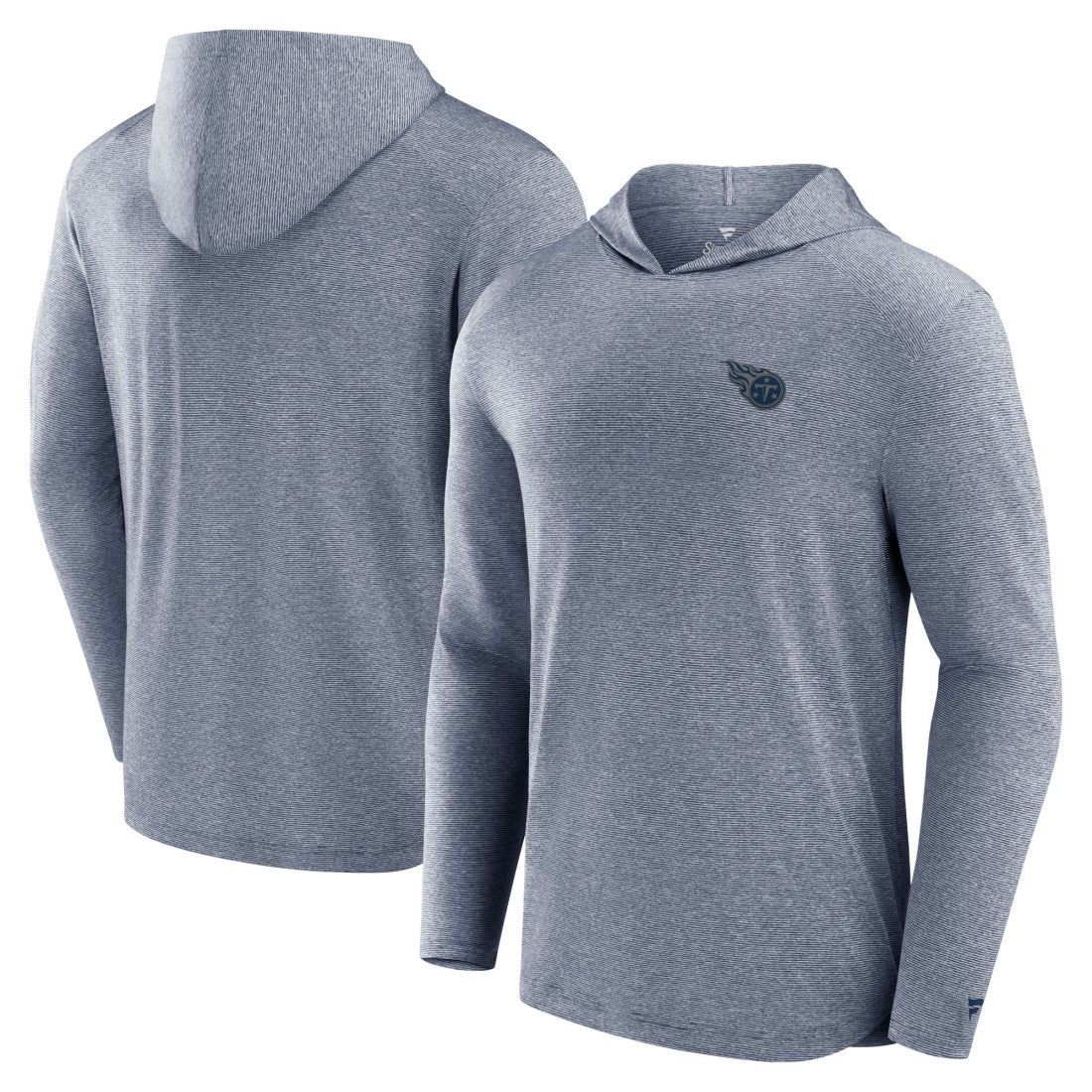 Tennessee Titans Front Office Tech Lightweight Hoodie T-Shirt - Navy for sale