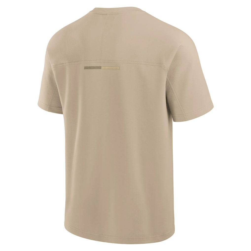 Cincinnati Bengals Unisex Elements Heavyweight Tri-Blend T-Shirt - Khaki discount