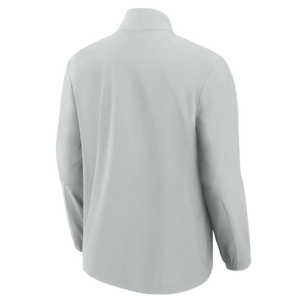 Detroit Lions Front Office Micro Tonal Quarter-Zip Pullover - Gray cheap