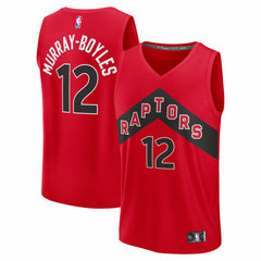 Collin Murray-Boyles Toronto Raptors Youth 2025 NBA Draft First Round Pick Fast Break Replica Jersey - Icon Edition - Red for sale