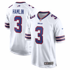 Damar Hamlin Buffalo Bills Game Jersey - White cheap