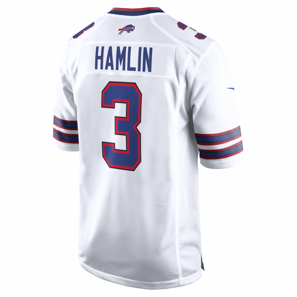 Damar Hamlin Buffalo Bills Game Jersey - White cheap