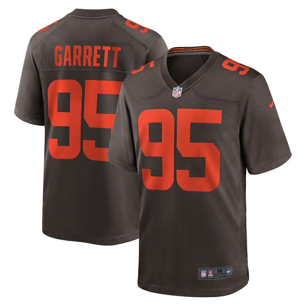 Myles Garrett Cleveland Browns Alpha Dawg Game Jersey - Brown outlet