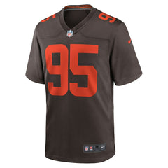 Myles Garrett Cleveland Browns Alpha Dawg Game Jersey - Brown outlet