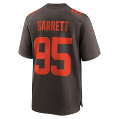 Myles Garrett Cleveland Browns Alpha Dawg Game Jersey - Brown outlet
